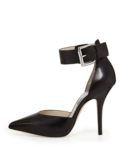 michael kors pumps with ankle strap|Michael Kors pumps.